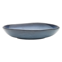 Ecology Ottawa Shallow Serving Bowl 28cm Indigo
