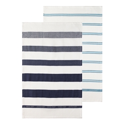 Ecology Foundation Set of 2 Tea Towels Denim