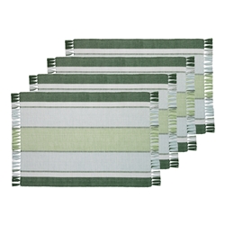 Ecology Sedona Set of 4 Placemats Dill