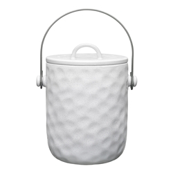 Ecology Speckle Compost Bin with Carbon Filter Milk