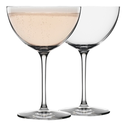 Classic Set of 4 Champagne Saucers 350ml