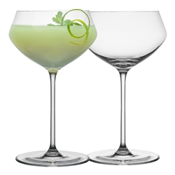 Ecology Classic Set of 4 Coupe Cocktail Glasses 340 ml