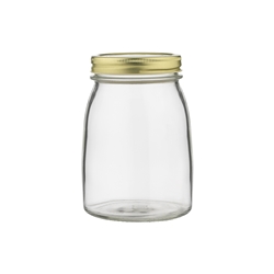 Ecology Source Glass Preserve Jar With Lid 1L