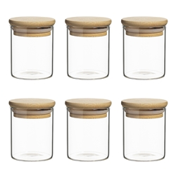 Ecology Pantry Set of 6 Spice Jars