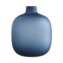 Ecology Cassia vase 23CM (H) Lapis