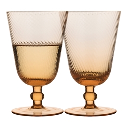 Ecology Aveline set of 4 Wine Goblets 280ml Marigold