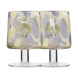 Ecology Camille Set of 4 Goblets 310ml Meadow