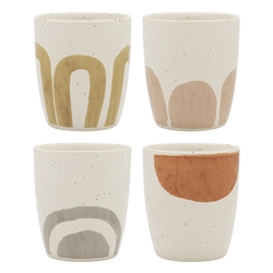 Ecology Nomad Set of 4 Latte Cups 250ml Arches