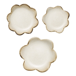 Ecology Cecile Set of 3 Flower Plates