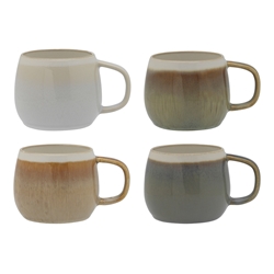 Ecology Bulb Set of 4 Mugs 360ml