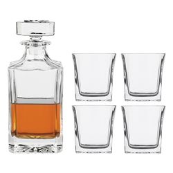 Ecology Louis 5 Piece Decanter Set 740ml/250ml