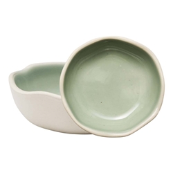 Ecology Selvedge Set of 2 Condiment Bowls