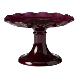 Ecology Ruffle Cake Stand 33cm Elderberry