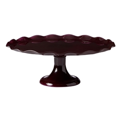 Ecology Ruffle Cake Stand 20cm Elderberry