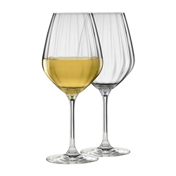 Twill Set of 6 White Wine Glasses 430ml