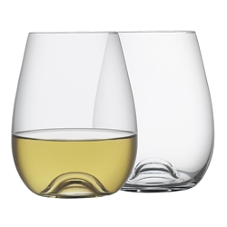 Classic Set of 6 Stemless Wine Glasses 460ml