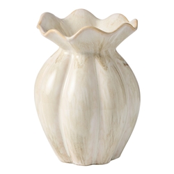 Ecology Dune Ceramic Vase 20cm Toffee
