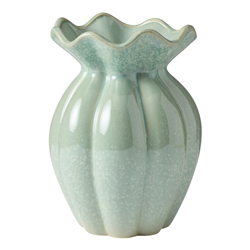 Ecology Dune Ceramic Vase 27cm Celadon