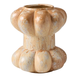 Ecology Dune Ceramic Vase 24cm Toffee