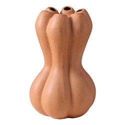 Ecology Dune Ceramic Vase 30.5cm Terracotta
