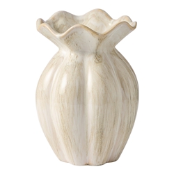 Ecology Dune Ceramic Vase 23.5cm Toffee