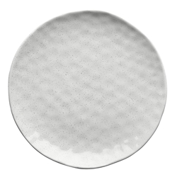 Speckle Milk Dinner Plate 27cm