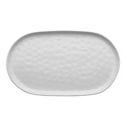 Speckle Oval Serving Serving Platter Milk 40cm