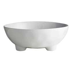 Ecology Speckle Chunky Legs Bowl 25cm Milk