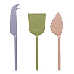 Ecology Apostle Set of 3 Cheese Knives