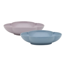 Ecology Bloom Set of 2 Oval Dip Bowls 12cm