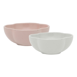 Ecology Bloom Set of 2 Round Dip Bowls 8cm