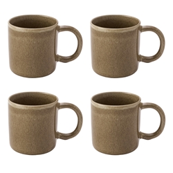 Ecology Allery Set of 4 Mugs 360ml Mocha