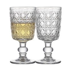 Ecology Rattan Set of 4 Goblets 280ml