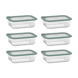 Ecology Store Set of 6 Rectangle Containers 20cm