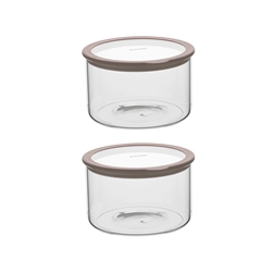 Ecology Store Set of 2 Barrel Food Containers 2.9L