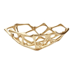 Tom Dixon Bone Bowl Small Gold 6 x 22cm