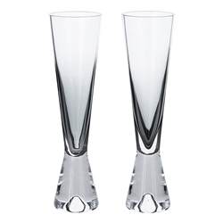 Tom Dixon Tank Champagne Glass Black 180ml Set of 2