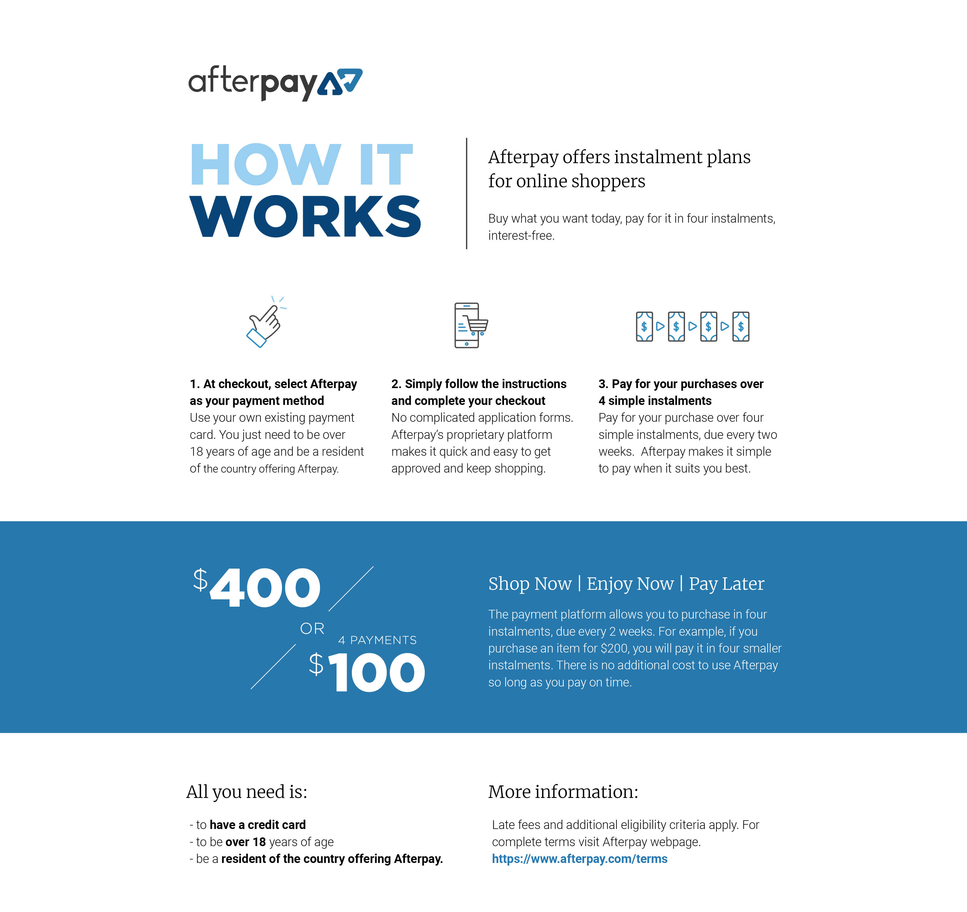 Afterpay - Ecology Homewares