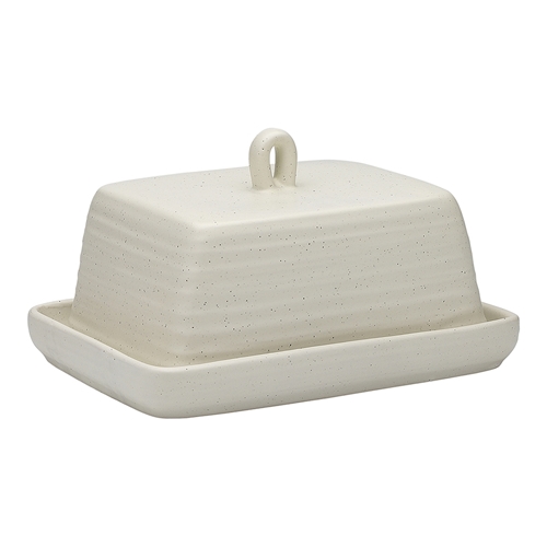 Ecology Ottawa Butter Dish with tray Calico