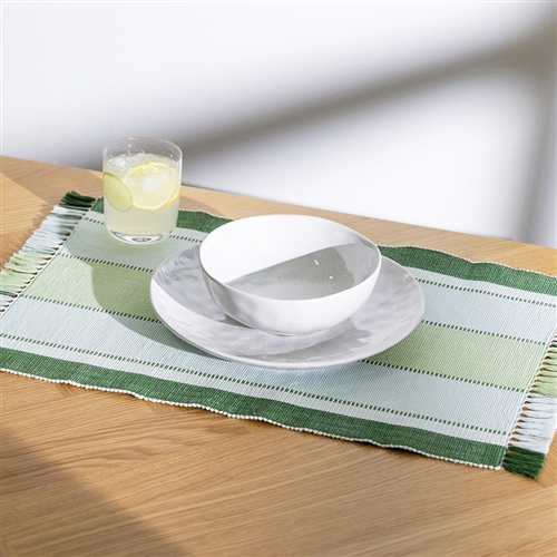 Ecology Sedona Set of 4 Placemats Dill