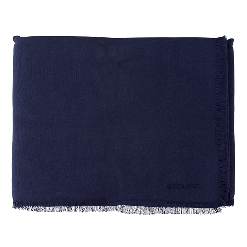 Ecology Fray Small Table Cloth Lapis