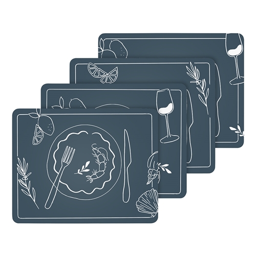 Ecology Feast Set of 4 Placemats