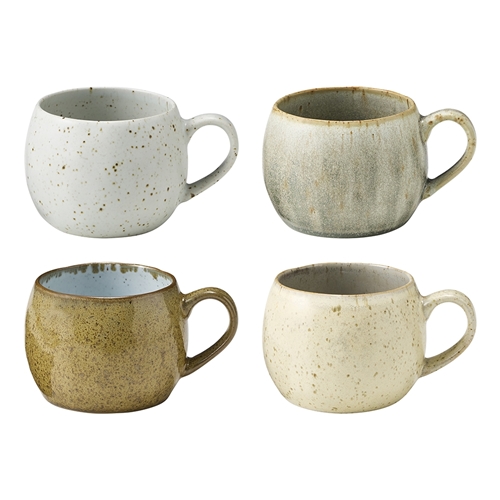 Ecology  Elm Set of 4 Mugs 280ml