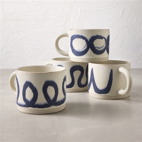 Ecology Brae Set of 4 Mugs 340ml