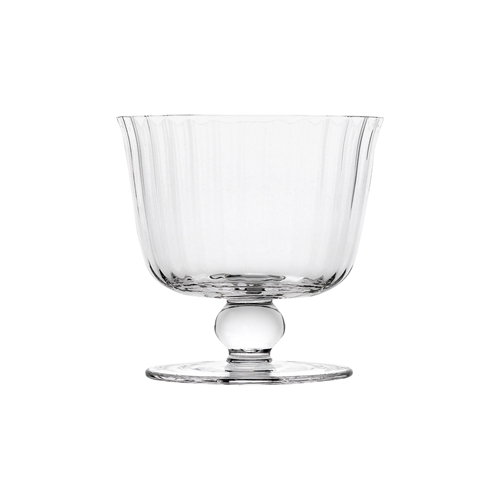 Ecology Classic Set of 4 Footed Bowls Fluted 10cm