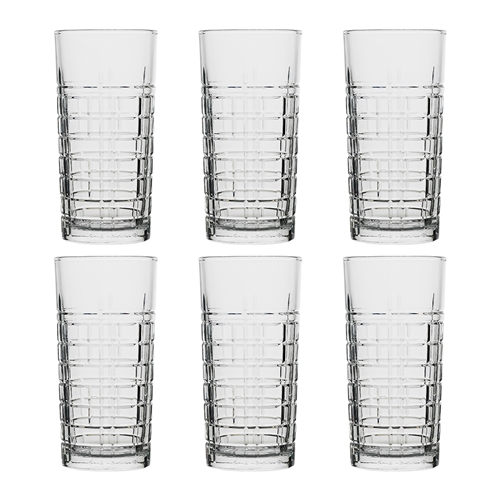 Ecology Jasper Set of 6 Hi Ball Tumblers 320ml