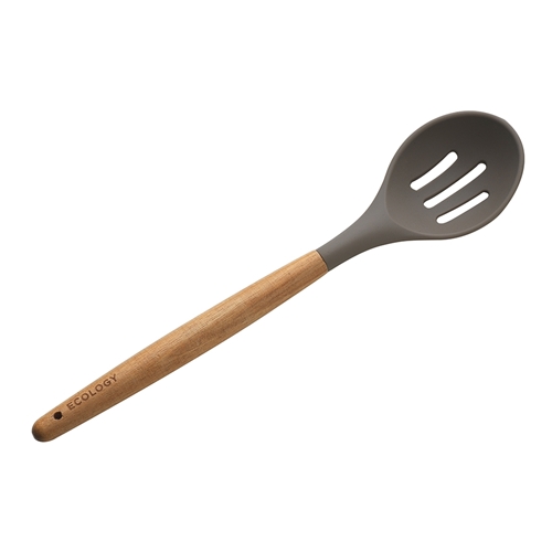 Provisions Acacia & Silicone Slotted Spoon