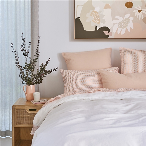 Ecology Dream Quilt Cover Queen White