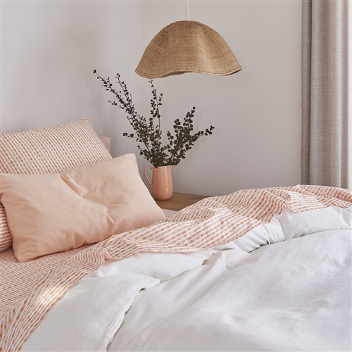 Ecology Dream Quilt Cover Queen White