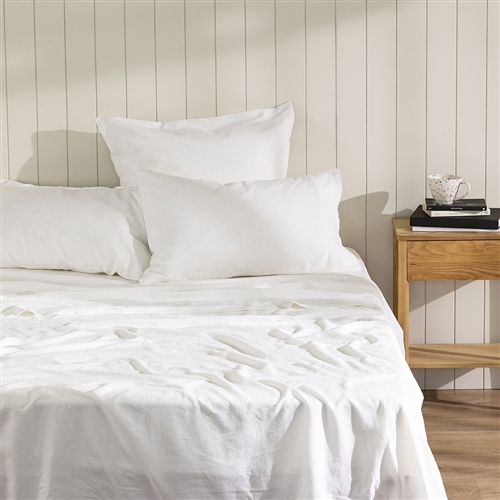 Ecology Dream Fitted Sheet Super King White